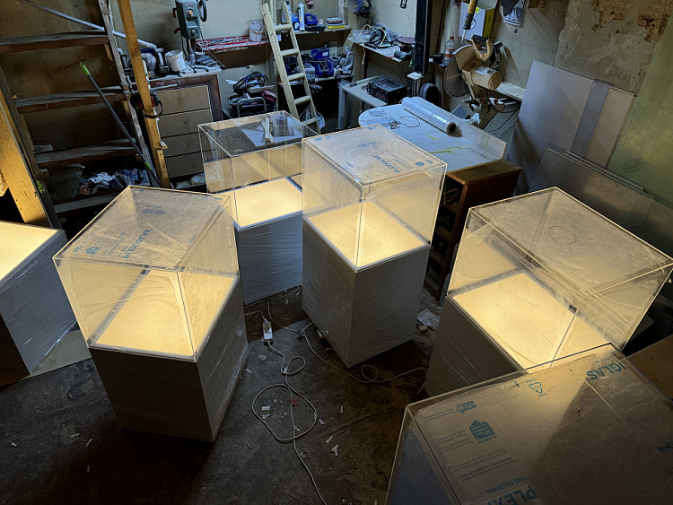 Макет для проверки вязкости масел