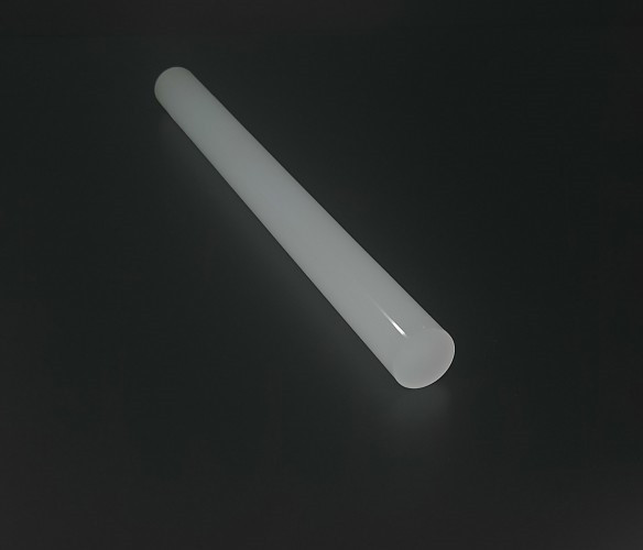 Круглые акриловые стержни матовые — белые ø 15 мм длина 2000 мм