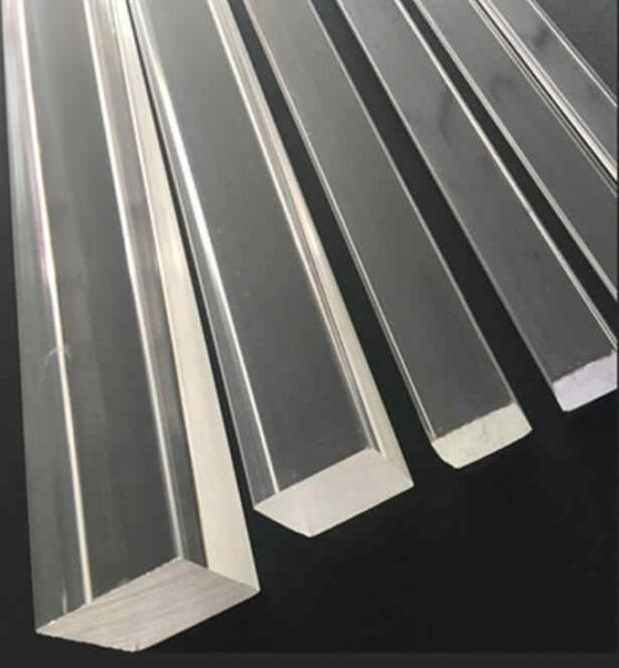 Прямоугольные акриловые стержни из оргстекла— прозрачные